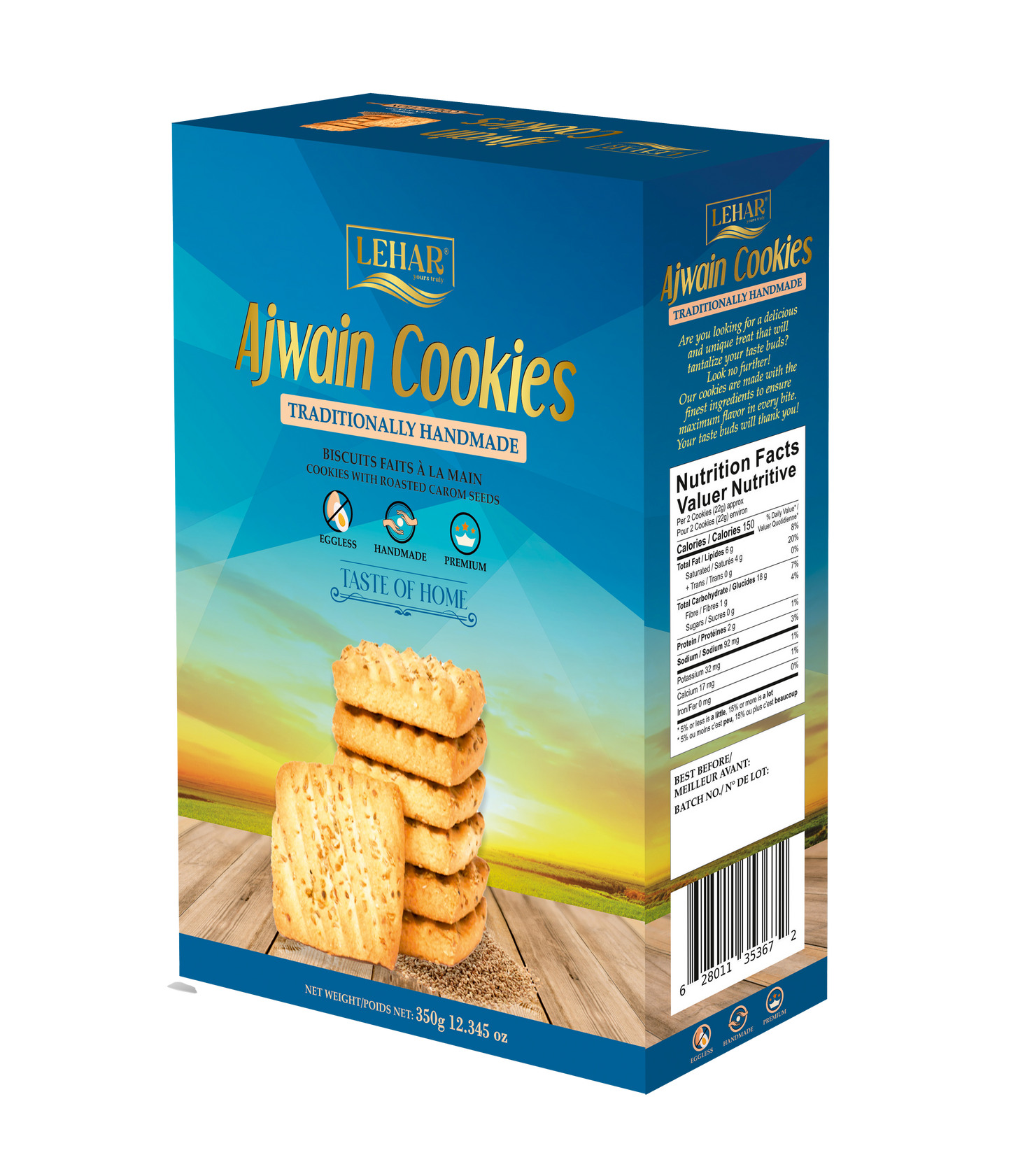 Lehar Ajwain Cookies