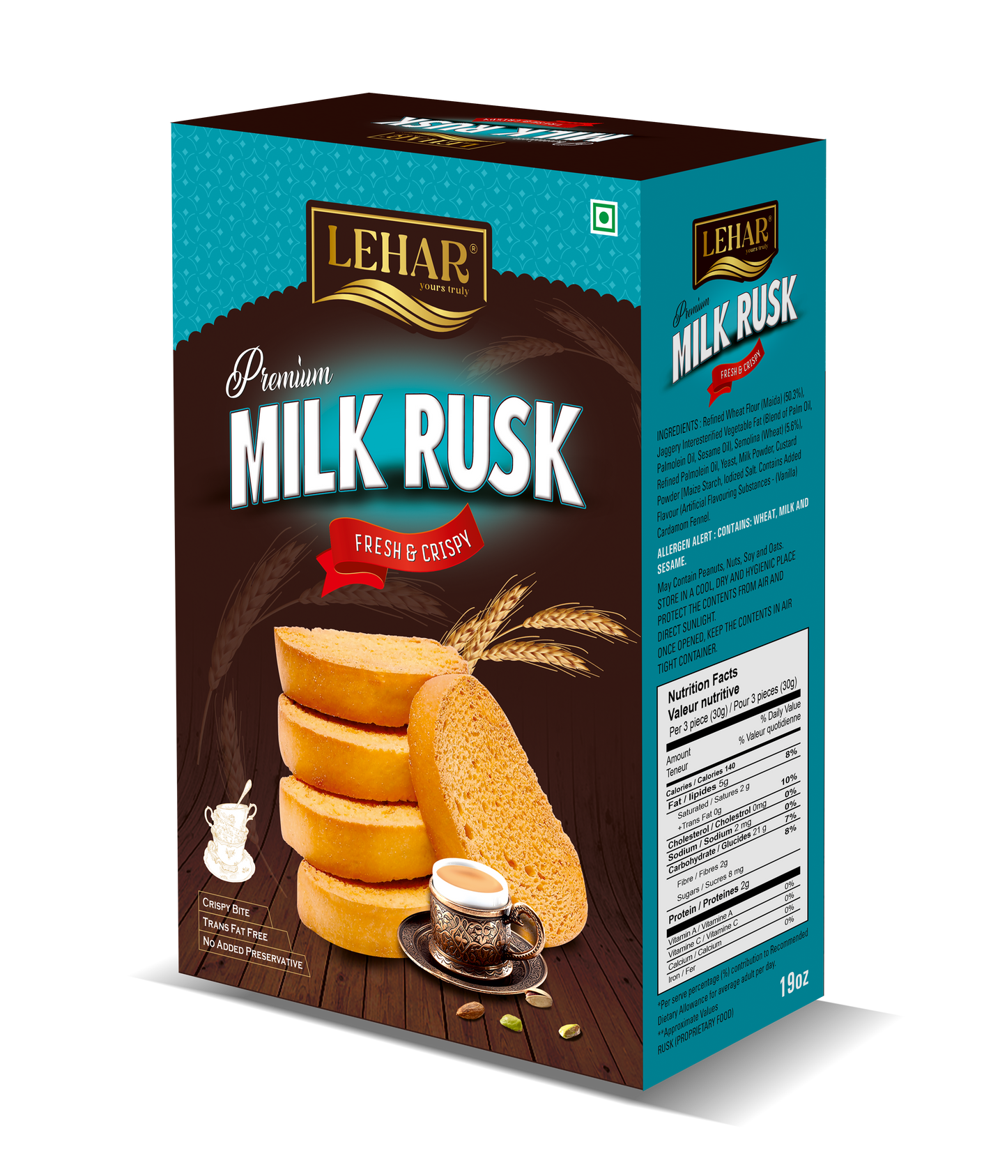 Lehar Milk Rusk