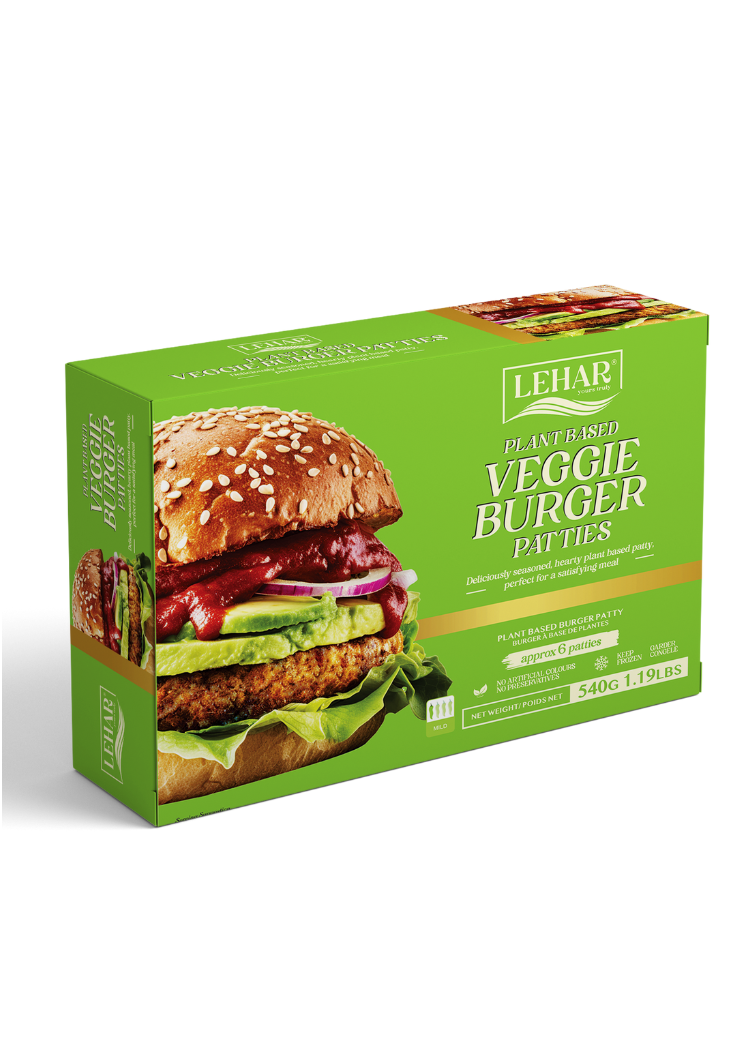 Plant-Based Veggie Burger Patty