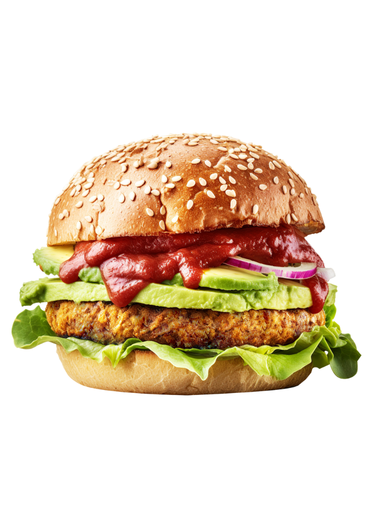 Plant-Based Veggie Burger Patty